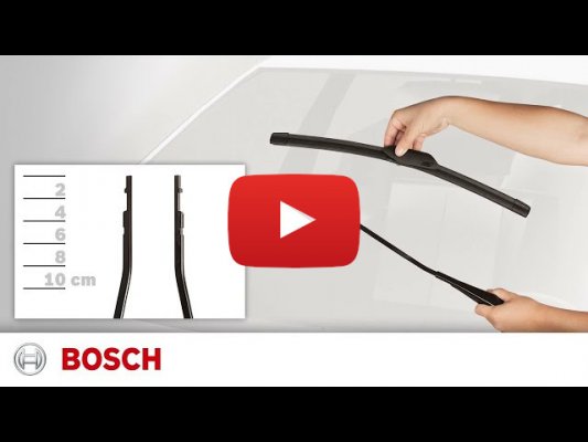 Установка крепления AeroClip (Bosch)